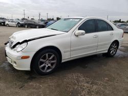 Salvage cars for sale from Copart Los Angeles, CA: 2007 Mercedes-Benz C 280