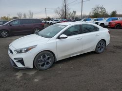 Salvage cars for sale from Copart Montreal Est, QC: 2020 KIA Forte EX
