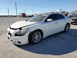 Salvage cars for sale from Copart Oklahoma City, OK: 2011 Nissan Maxima S