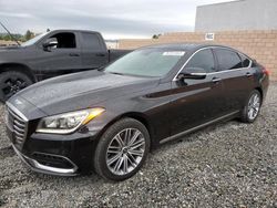 Salvage cars for sale at Mentone, CA auction: 2018 Genesis G80 Base
