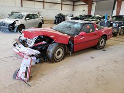 Salvage cars for sale at Lansing, MI auction: 1985 Chevrolet Corvette