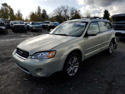 Salvage cars for sale at Portland, OR auction: 2006 Subaru Legacy Outback 3.0R LL Bean