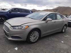 Salvage cars for sale from Copart Colton, CA: 2015 Ford Fusion SE Hybrid