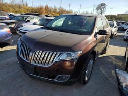 Salvage cars for sale at Sikeston, MO auction: 2012 Lincoln MKX