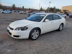 Salvage cars for sale at auction: 2008 Chevrolet Impala Super Sport