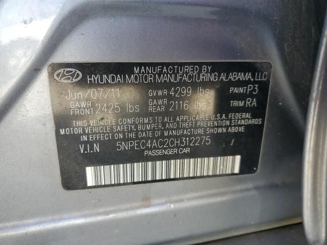 2012 Hyundai Sonata SE
