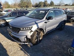 KIA Sorento EX salvage cars for sale: 2021 KIA Sorento EX