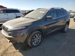 Salvage cars for sale at Kansas City, KS auction: 2014 Jeep Cherokee Limited