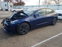 Salvage cars for sale from Copart Moraine, OH: 2022 Tesla Model 3