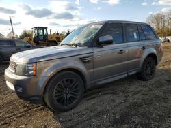 Salvage cars for sale from Copart Windsor, NJ: 2011 Land Rover Range Rover Sport LUX