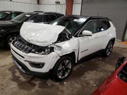 Salvage vehicles for parts for sale at auction: 2018 Jeep Compass Limited