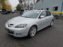 Salvage cars for sale from Copart Portland, OR: 2008 Mazda 3 Hatchback