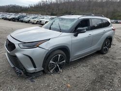 Toyota Highlander xse salvage cars for sale: 2021 Toyota Highlander XSE