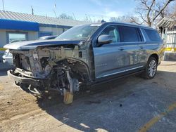 Salvage cars for sale from Copart Wichita, KS: 2022 GMC Yukon XL Denali