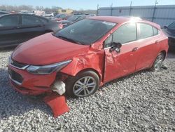 Chevrolet Cruze salvage cars for sale: 2017 Chevrolet Cruze LT