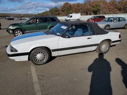 Ford Mustang LX salvage cars for sale: 1987 Ford Mustang LX