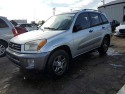 Salvage cars for sale at Chicago Heights, IL auction: 2002 Toyota Rav4