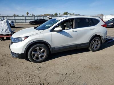 Salvage cars for sale from Copart Bakersfield, CA: 2017 Honda CR-V EXL