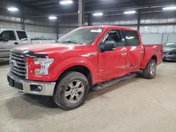 Salvage cars for sale from Copart Des Moines, IA: 2016 Ford F150 Supercrew