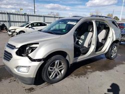 Salvage cars for sale at Littleton, CO auction: 2016 Chevrolet Equinox LTZ