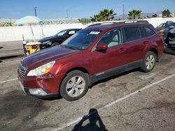 Subaru Outback Vehiculos salvage en venta: 2011 Subaru Outback 2.5I Limited