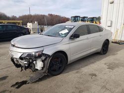 Chevrolet Impala LS salvage cars for sale: 2016 Chevrolet Impala LS