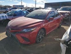 Salvage cars for sale from Copart Colorado Springs, CO: 2020 Toyota Camry SE