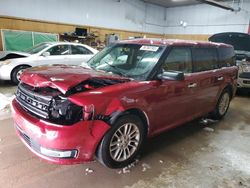Salvage cars for sale at Kincheloe, MI auction: 2016 Ford Flex SEL