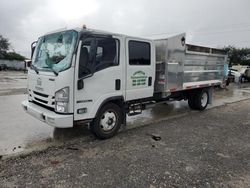 Salvage trucks for sale at West Palm Beach, FL auction: 2021 Isuzu NPR HD