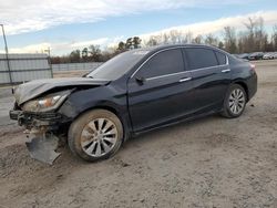 Salvage cars for sale from Copart Lumberton, NC: 2015 Honda Accord EXL