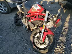 Salvage motorcycles for sale at Duryea, PA auction: 2012 Ducati Monster 796