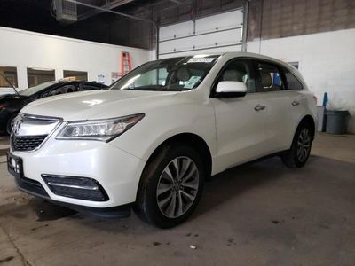 Acura salvage cars for sale: 2015 Acura MDX Technology