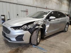 Salvage cars for sale at Milwaukee, WI auction: 2019 Ford Fusion SE