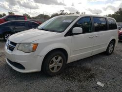 Salvage cars for sale from Copart Riverview, FL: 2013 Dodge Grand Caravan SXT