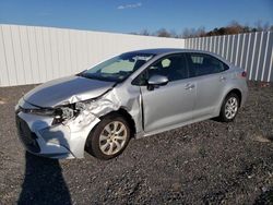 Salvage cars for sale from Copart Fredericksburg, VA: 2021 Toyota Corolla LE