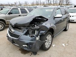 Salvage cars for sale at Bridgeton, MO auction: 2011 Chevrolet Equinox LT