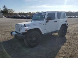 Jeep Wrangler Sahara salvage cars for sale: 2015 Jeep Wrangler Sahara