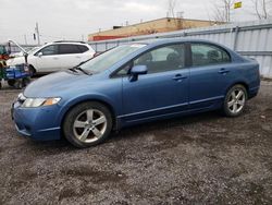 Salvage cars for sale from Copart Ontario Auction, ON: 2010 Honda Civic LX-S
