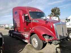 Salvage Trucks for sale at auction: 2014 Kenworth Construction T680