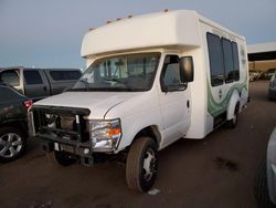 Salvage cars for sale from Copart Brighton, CO: 2016 Ford Econoline E350 Super Duty Cutaway Van