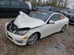 Salvage cars for sale from Copart Antelope, CA: 2013 Mercedes-Benz C 350