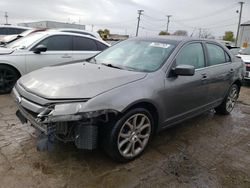 Salvage cars for sale at Chicago Heights, IL auction: 2012 Ford Fusion SEL