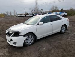 Salvage cars for sale from Copart Montreal Est, QC: 2010 Toyota Camry Base