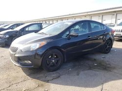 Salvage cars for sale at Louisville, KY auction: 2015 KIA Forte EX