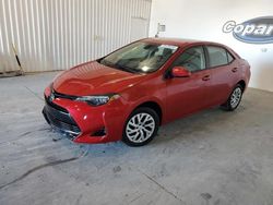 Toyota salvage cars for sale: 2017 Toyota Corolla L