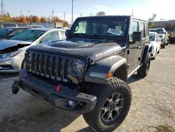 Salvage cars for sale at Bridgeton, MO auction: 2018 Jeep Wrangler Unlimited Rubicon