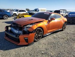 Salvage cars for sale at Antelope, CA auction: 2017 Nissan GT-R Premium