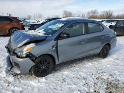 Mitsubishi Mirage salvage cars for sale: 2022 Mitsubishi Mirage G4 ES