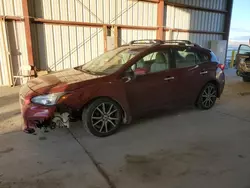 Subaru Impreza Limited salvage cars for sale: 2017 Subaru Impreza Limited