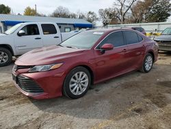 Salvage cars for sale from Copart Wichita, KS: 2018 Toyota Camry L